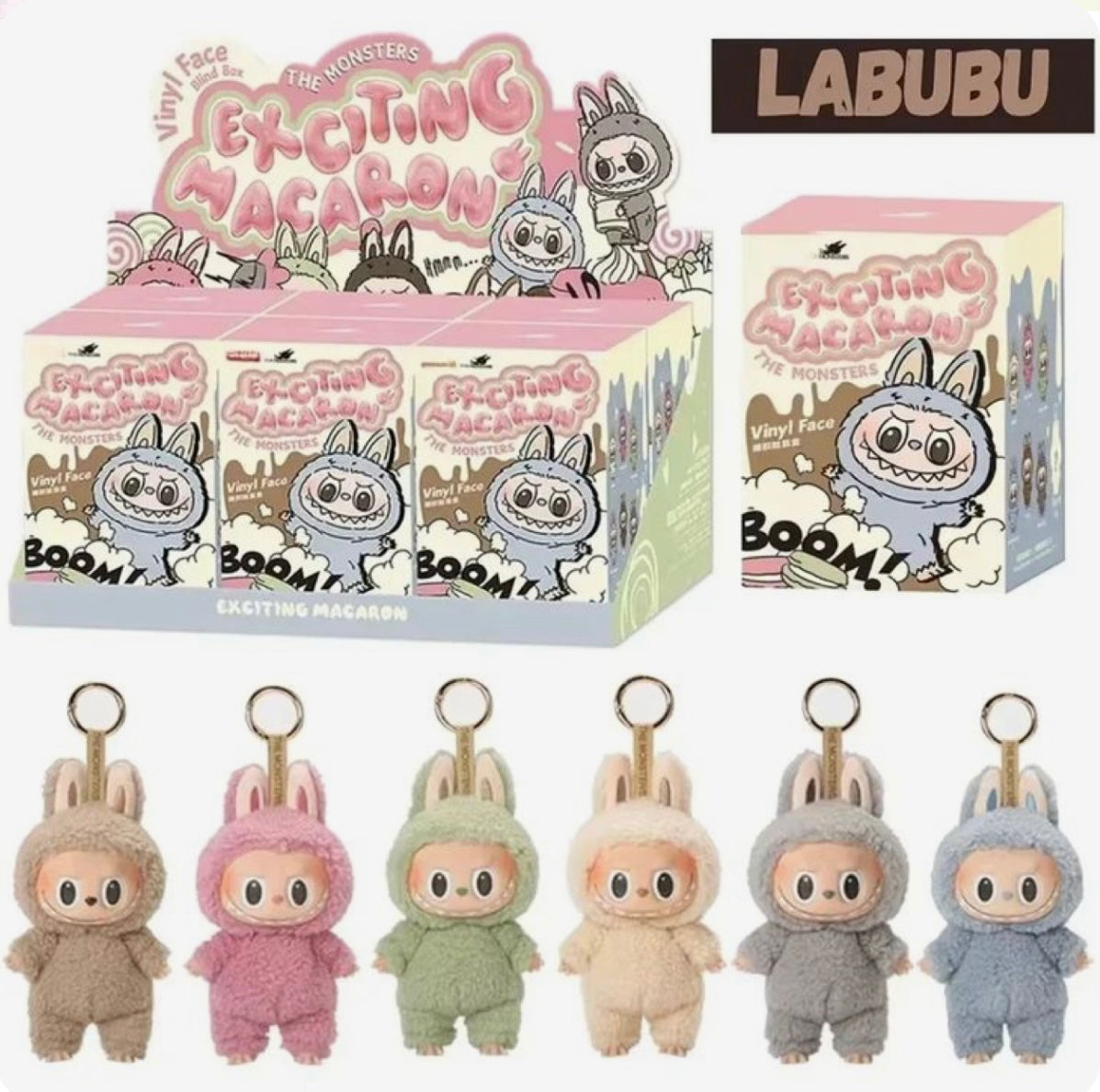 Kizuna Store™LABUBU -【EXCITING MACARON シリーズ】伝説の第一